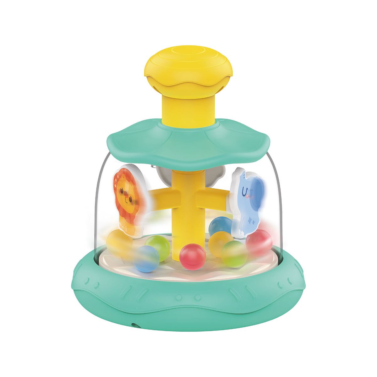 BENIC BABY - Juguete Carrusel Interactivo con Sonidos y Movimiento Bebé