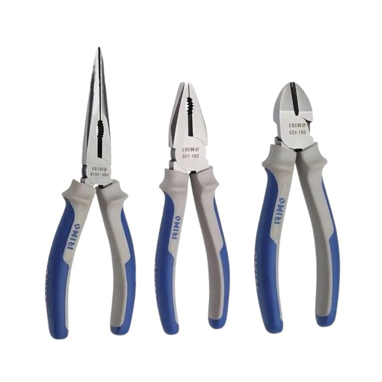 Set Juego Pinzas Y Alicate 3 Piezas 6013C
