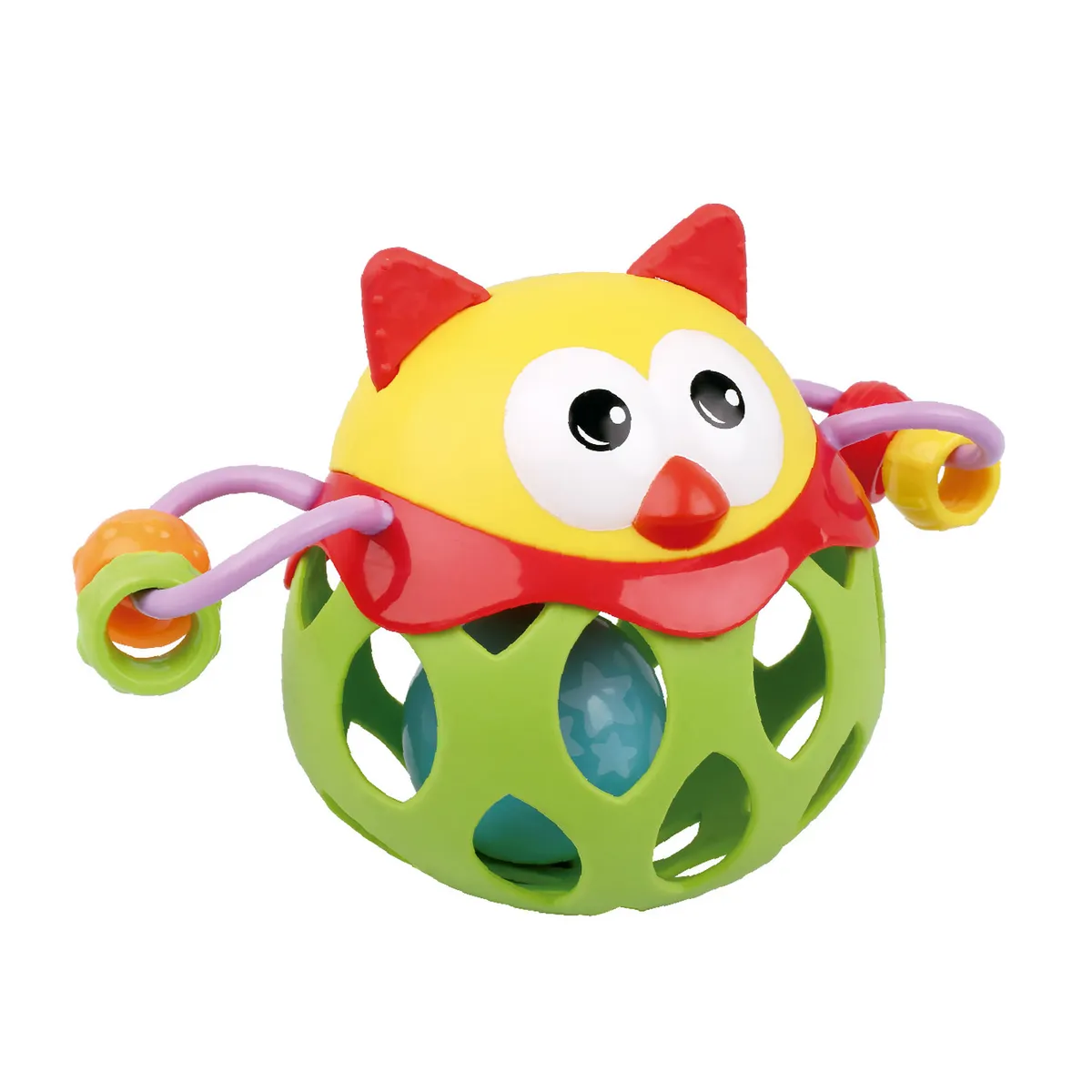 BENIC BABY - Juguete Sonajero Sensorial Suave con Texturas y Sonido Bebé