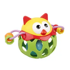 BENIC BABY - Sonajero Sensorial Suave con Texturas y Sonido