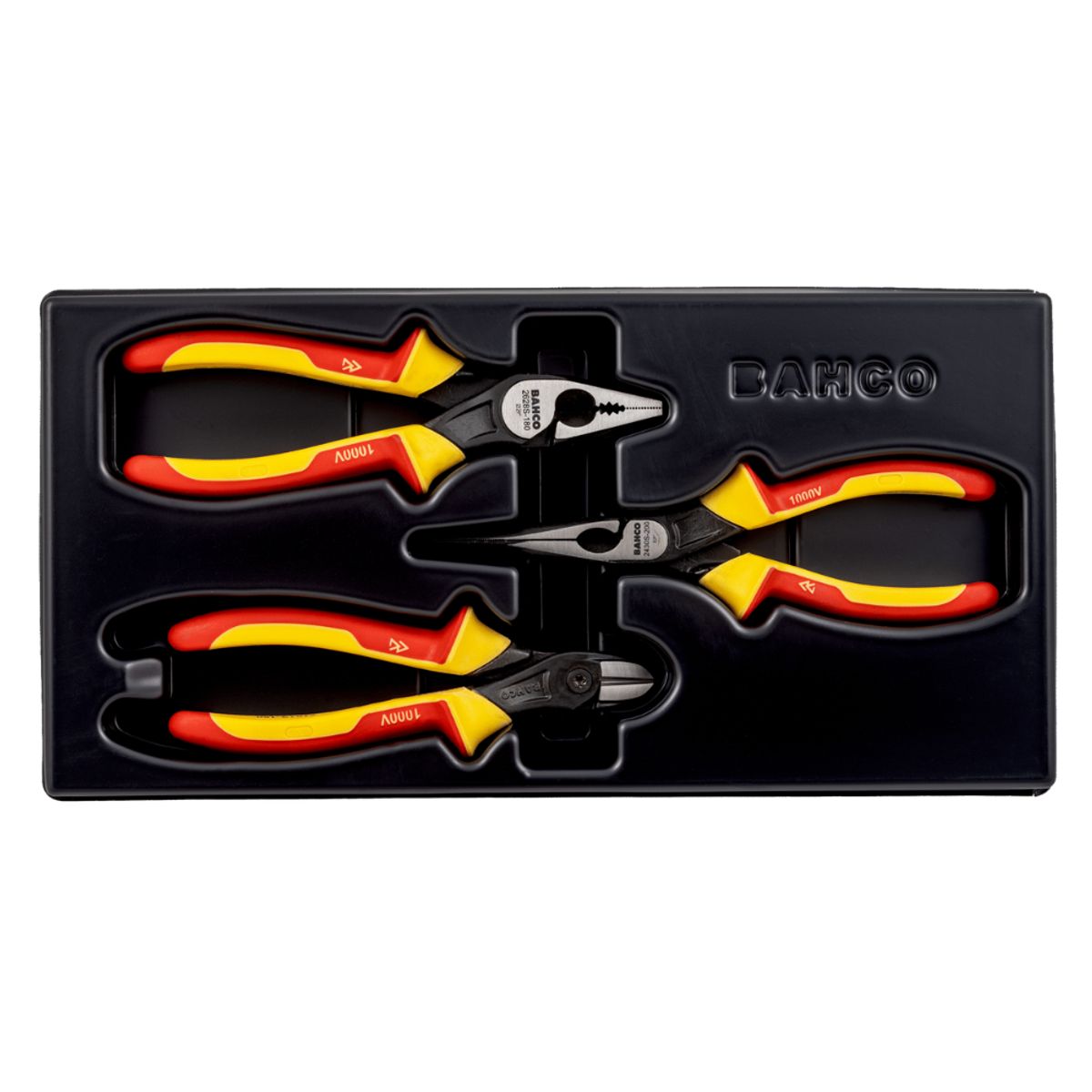 BAHCO - Juego de Alicates Aislados ERGO 3pza BAHCO 9897S3