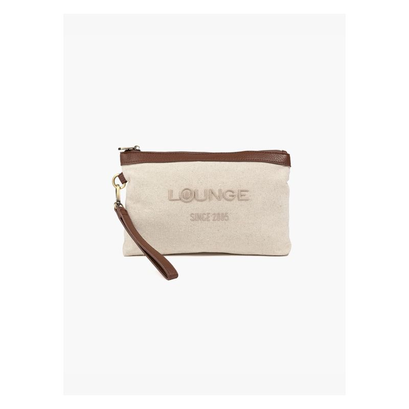LOUNGE - Estuche Mujer Lino Blanco