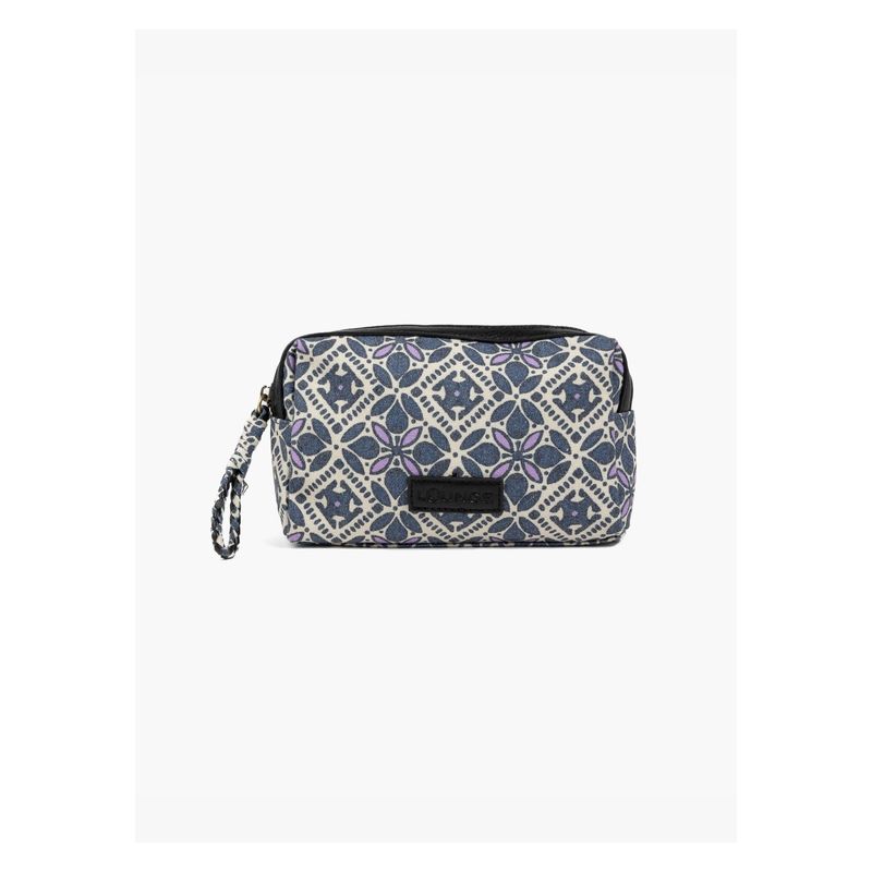 LOUNGE - Estuche Mujer Flores Azul