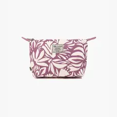 LOUNGE - Estuche Mujer Canvas Estampado Rosado