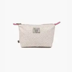 LOUNGE - Estuche Mujer Canvas Estampado Beige