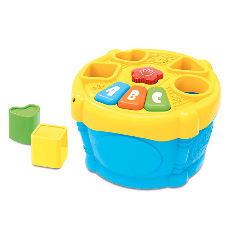 BENIC BABY - Tambor Musical con Luz Sonido y Clasificación de Formas