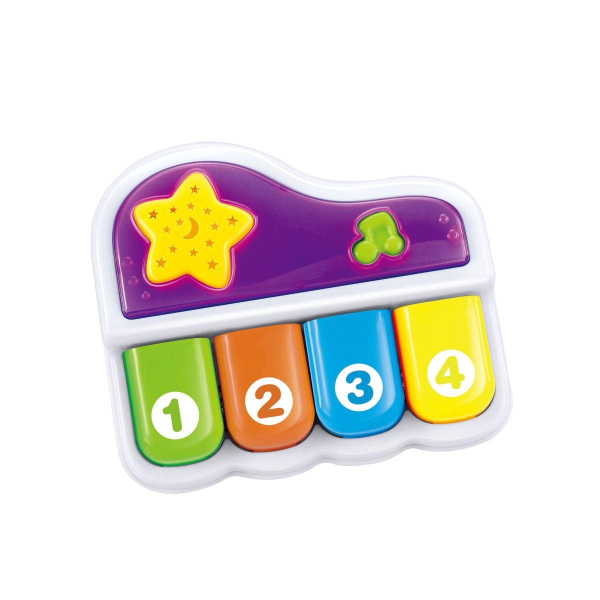 BENIC BABY - Juguete Piano Musical con Proyector de Luces y Sonidos  Bebé