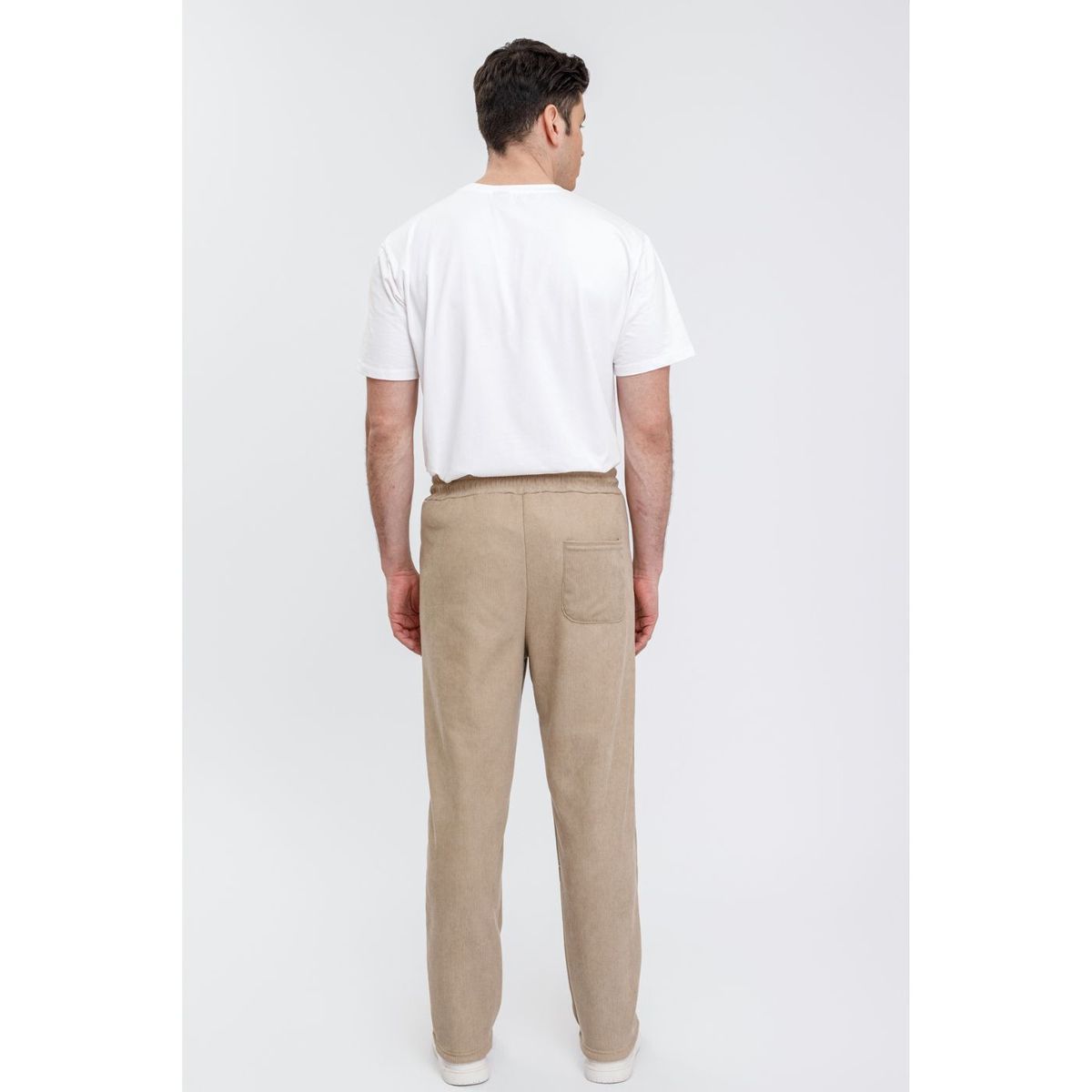 LIKE SHOP - Pantalón Recto Hombre Cotelé Interior Frisado Excelente Calidad 7120