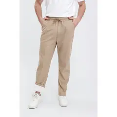 MPROPIA - Pantalón Recto Hombre Cotelé Interior Frisado Excelente Calidad 7120