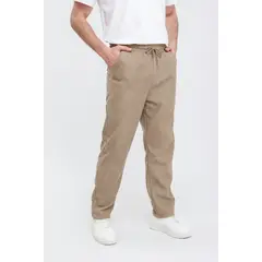 LIKE SHOP - Pantalón Recto Hombre Cotelé Interior Frisado Excelente Calidad 7120