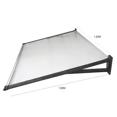 DVP - Alero Listo Recto 1,0x1,2mts Transparente