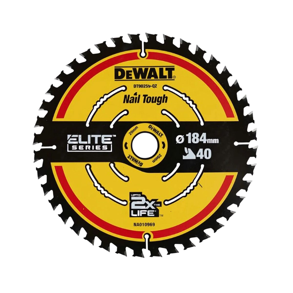 DEWALT - Disco Elite Sierra Circular Saw Blade 7-1/4 40D Dewalt DT90259