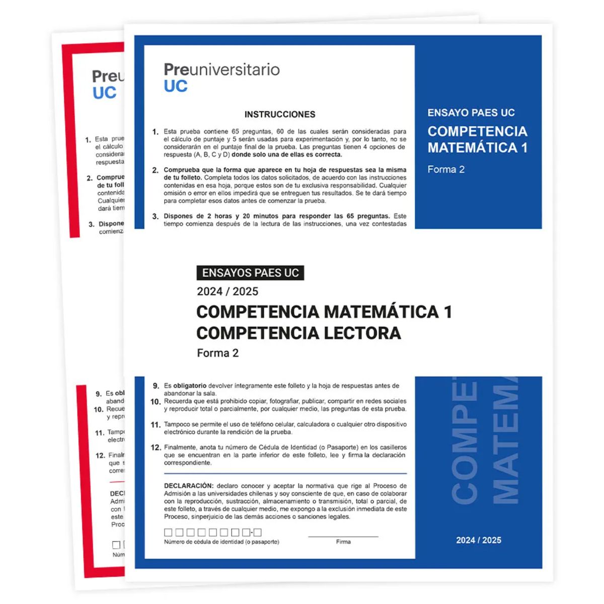 EDICIONES UC - Ensayo Paes Forma 2 - Autor(a):  Equipo Editorial