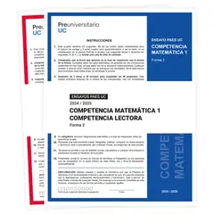 EDICIONES UC - Ensayo Paes Forma 2 - Autor(a): Equipo Editorial