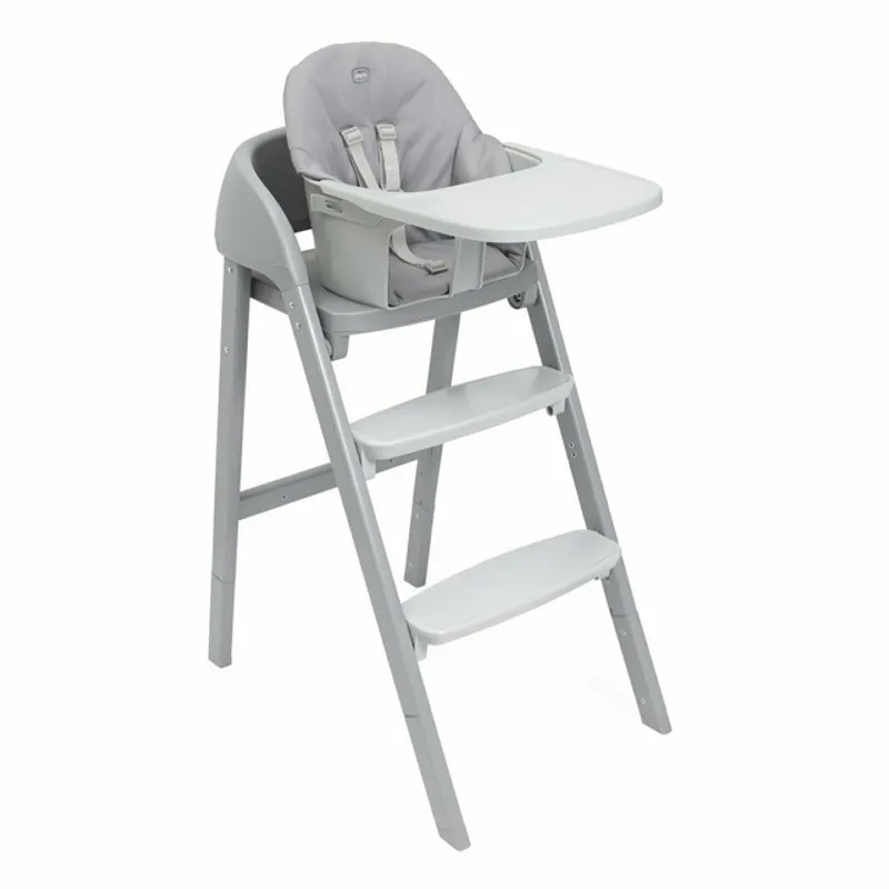 CHICCO - Silla de comer Alta Crescendo UP de Chicco, Turin Grey
