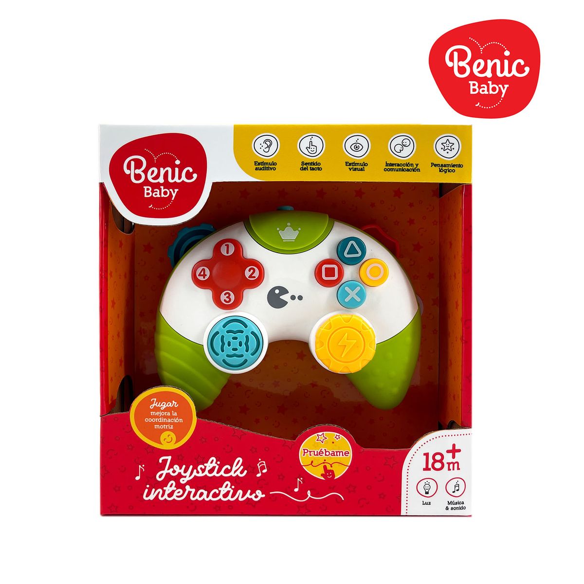BENIC BABY - Juguete Control Joystick con Luces y Sonidos Bebé