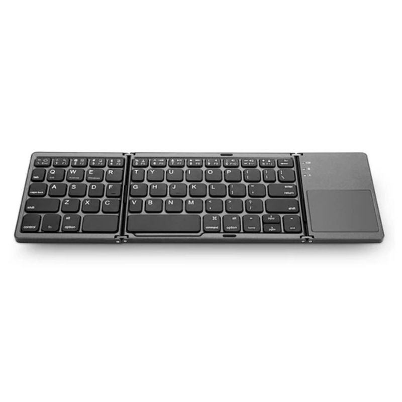 GENERICO - Teclado Plegable Gris Touchpad