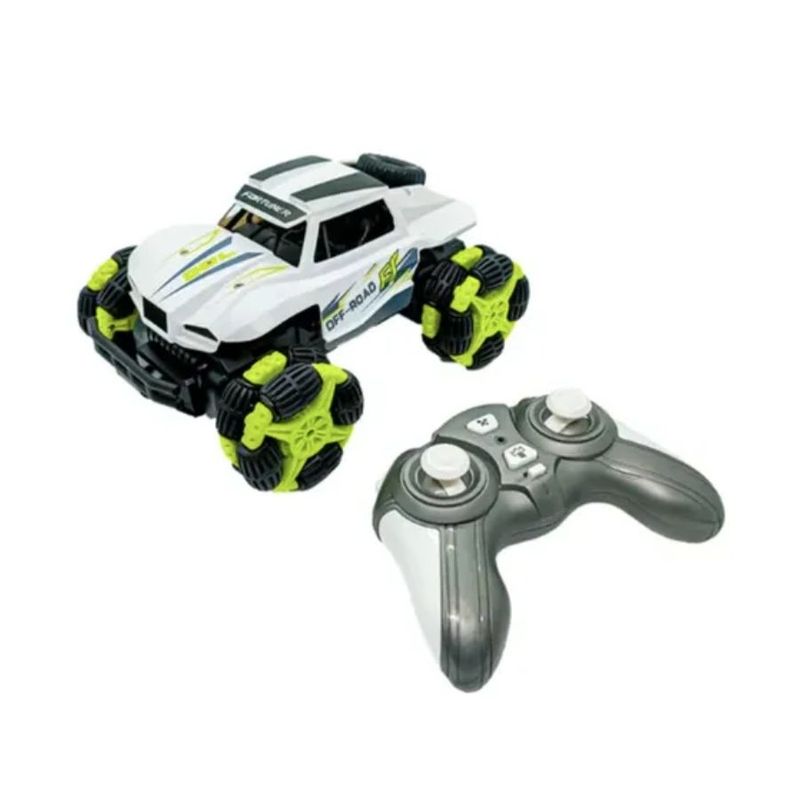 GENERICO - Auto Radio Control Drifting Recargable USB Acrobatico Blanco