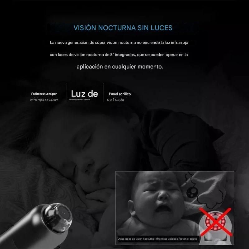 GENERICO - Cámara Espía Mini WiFi HD 1080P Visión Nocturna Vigilancia
