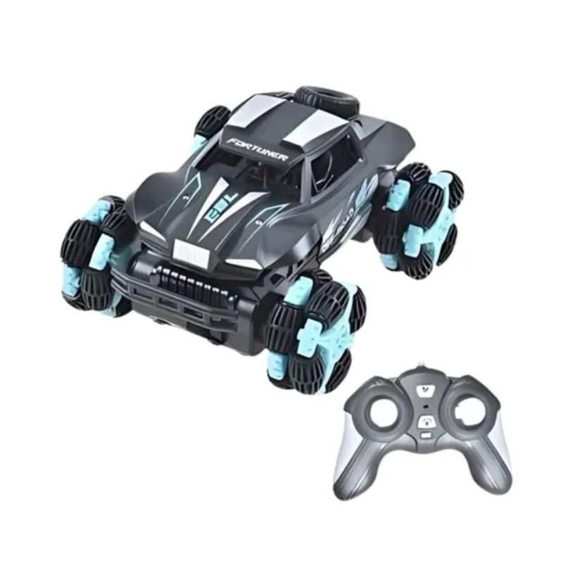 GENERICO - Auto Radio Control Drifting Recargable USB Acrobatico Negro