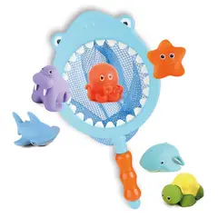 BENIC BABY - Juego de Pesca con Red Tiburón y Animalitos