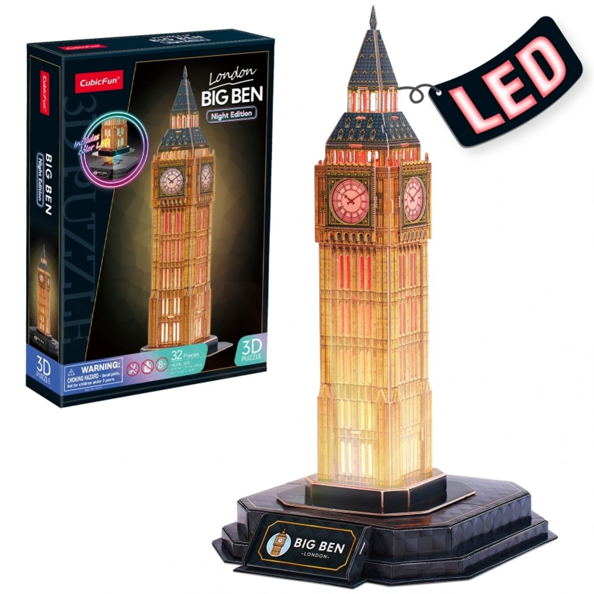 GENERICO - CUBIC L537H BIG BEN NIGHT EDITION