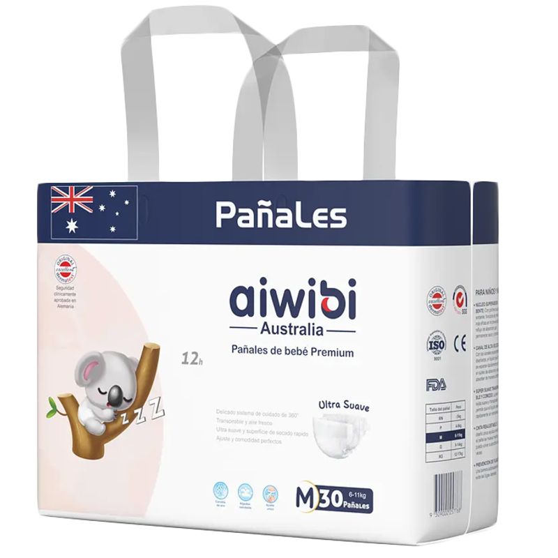 AIWIBI - Pañal Aiwibi Premium M 30