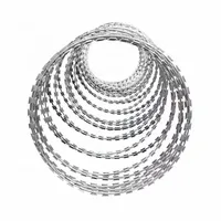 Rollo Concertina Alambre Puas Galvanizado Seguridad 300 x 10m