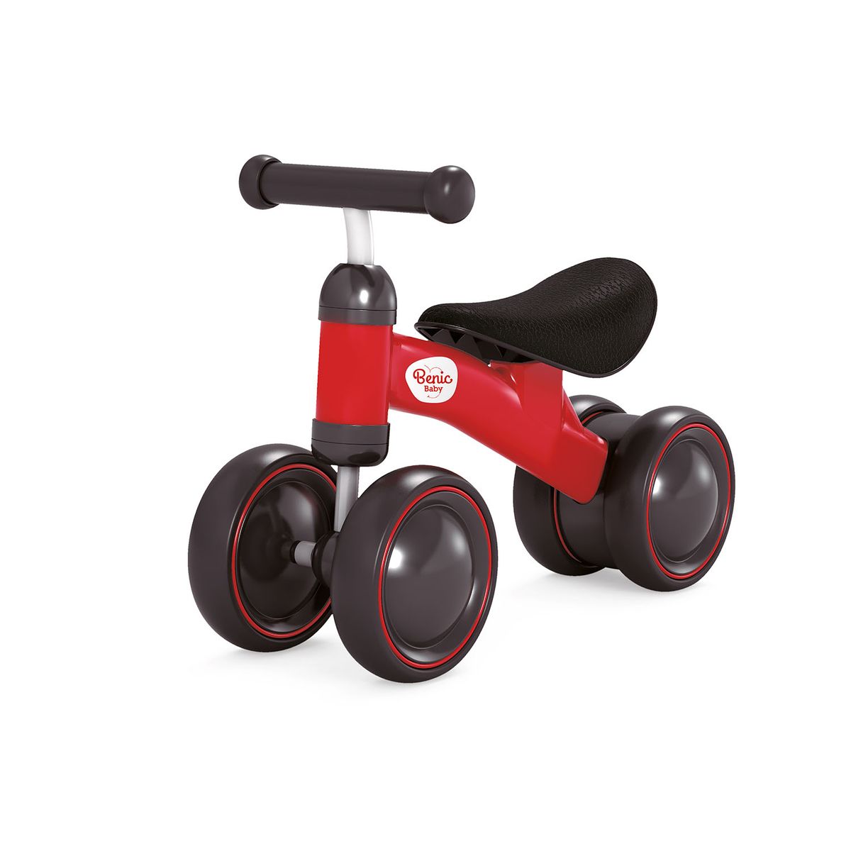 BENIC BABY - Bicicleta de Equilibrio Roja sin Pedales 50 cm