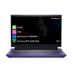 DELL - Notebook Gamer G15 Intel i7 16GB 1TB SSD RTX4060 15.6 FHD