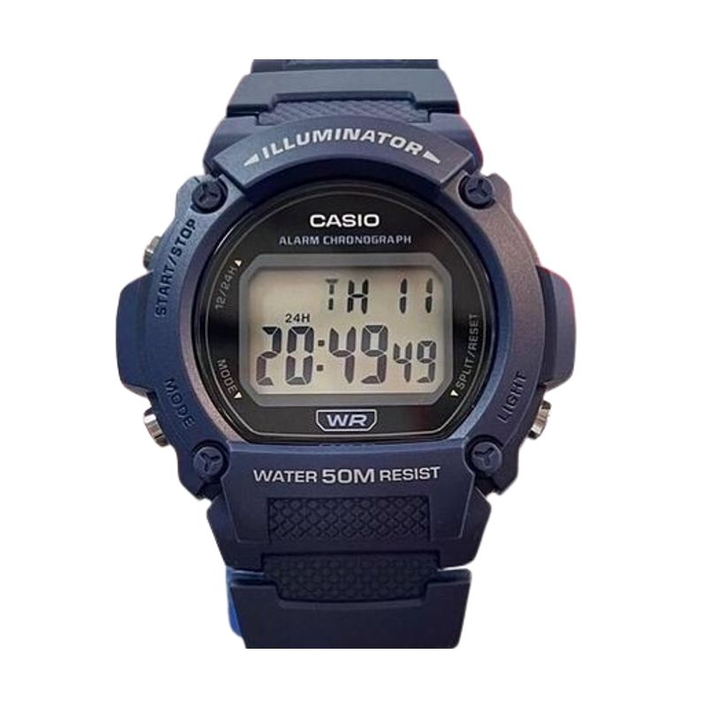 CASIO - reloj casiio w219h-2a hombre deportivo ILUMINATOR