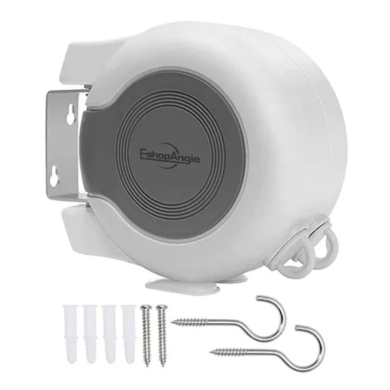 OFERTABKN - Tendedero Retractil Colgador Acero Inoxidable Ropa