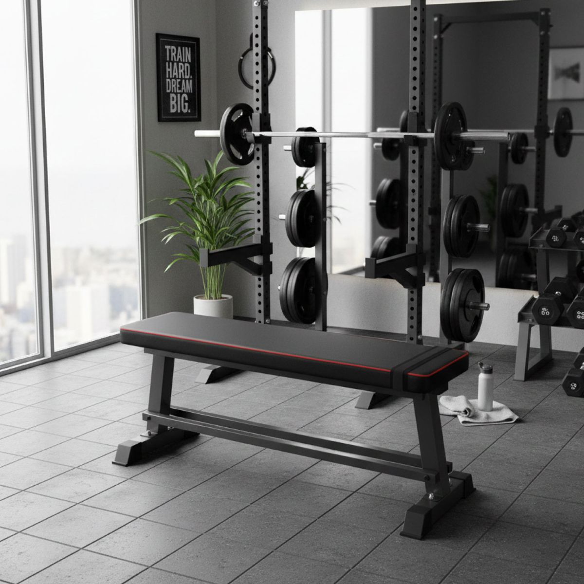 MUNDO ONLINE - Banca Abdominal Doble Soporte Firme y Acolchado Grueso