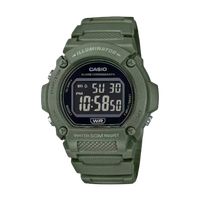 RELOJ W219H-3B HOMBRE DEPORTIVO ILUMINATOR RESINA