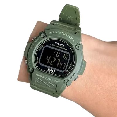 Imagen 2 del producto RELOJ W219H-3B HOMBRE DEPORTIVO ILUMINATOR RESINA