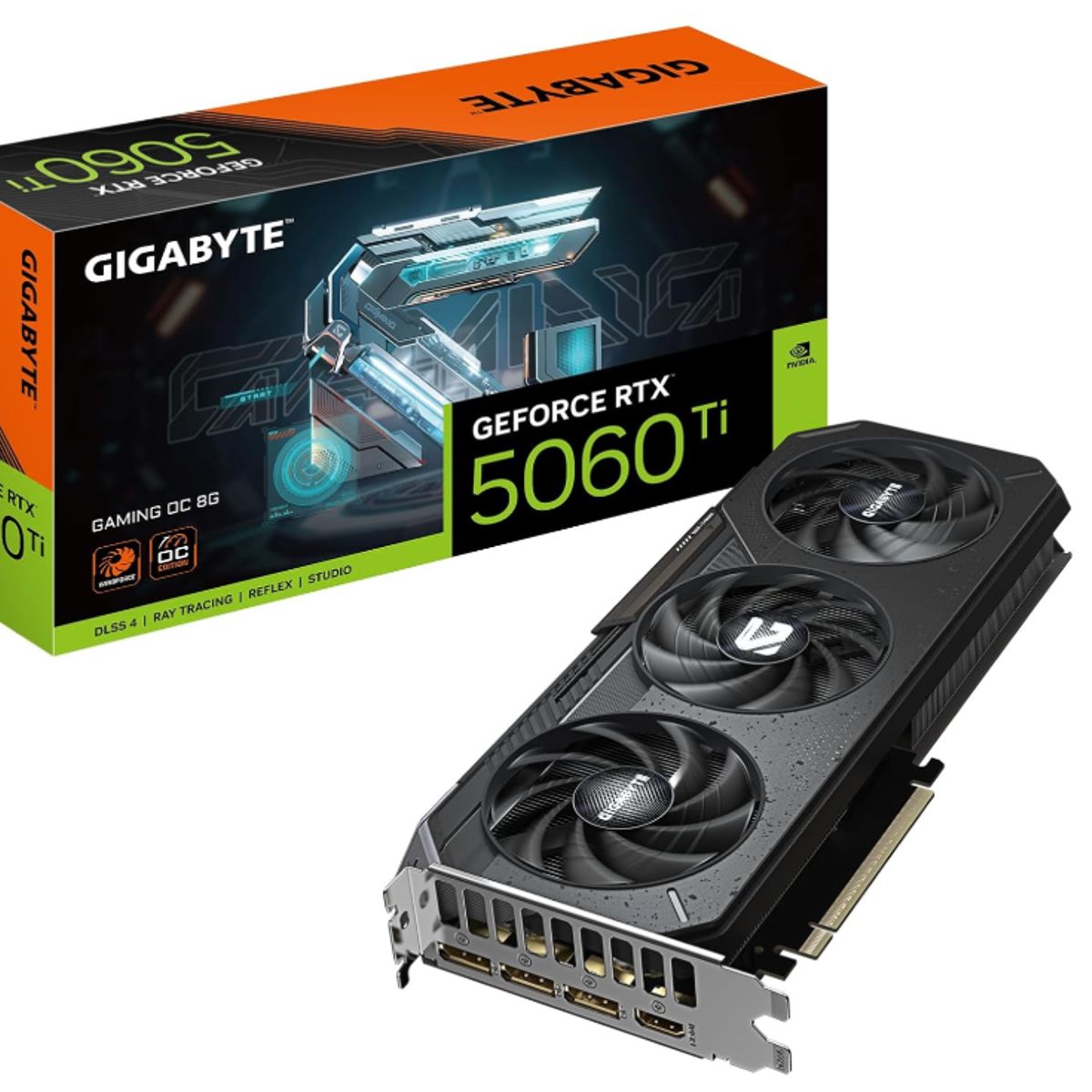 GIGABYTE - Tarjeta de Video - Gigabyte RTX 5060 Ti  GAMING OC - 8 GB GDDR7