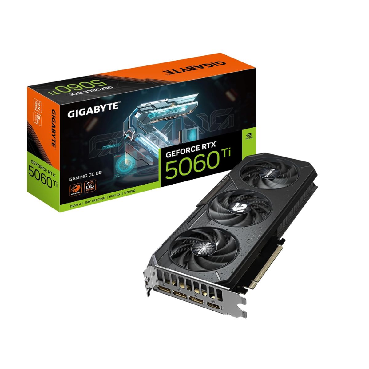 GIGABYTE - Tarjeta de Video - Gigabyte RTX 5060 Ti  GAMING OC - 8 GB GDDR7