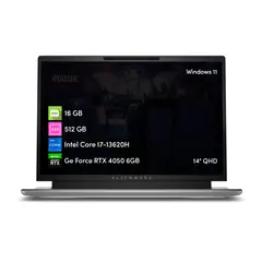 DELL - Notebook Gamer Alienware X14 R2 i7 16GB 512GB SSD RTX4050 14 QHD