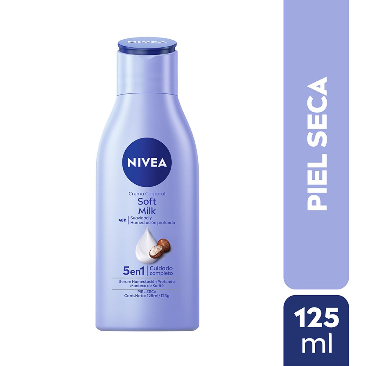 NIVEA - NIVEA Crema Humectante Soft Milk (125ml)