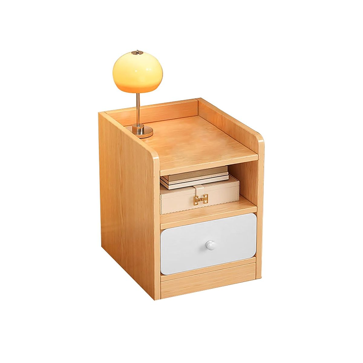 CASA BELLA - Velador madera 1 cajon