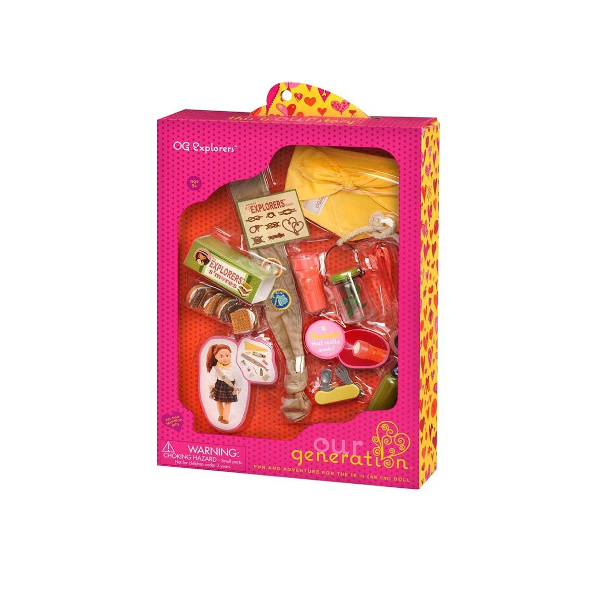 OUR GENERATION - Set accesorios girl scout