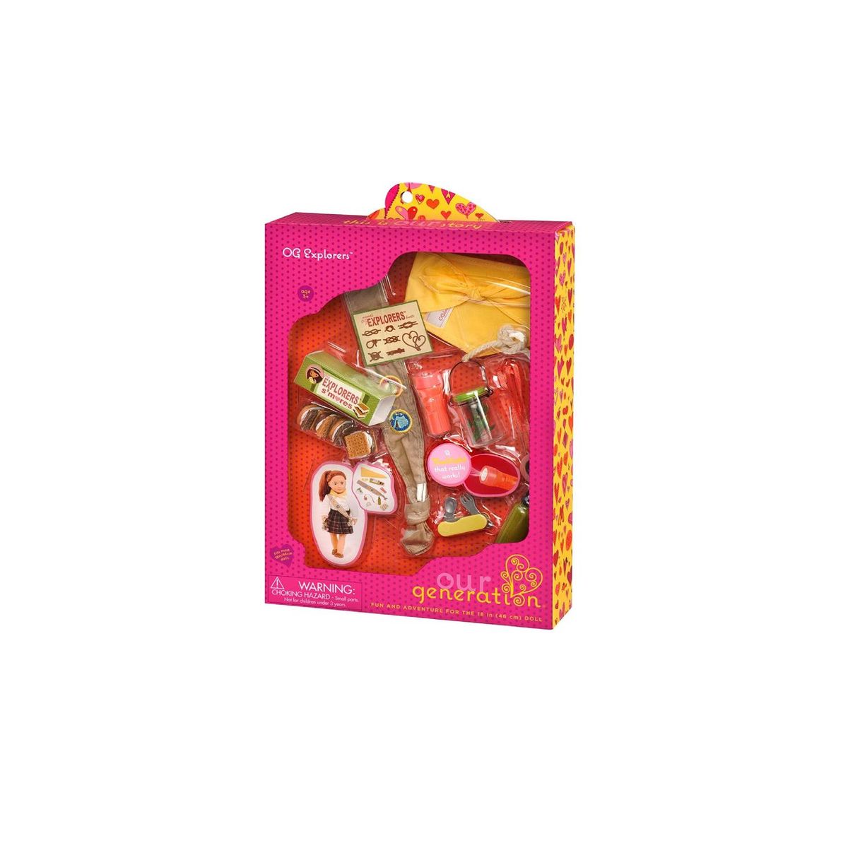 OUR GENERATION - Set accesorios girl scout
