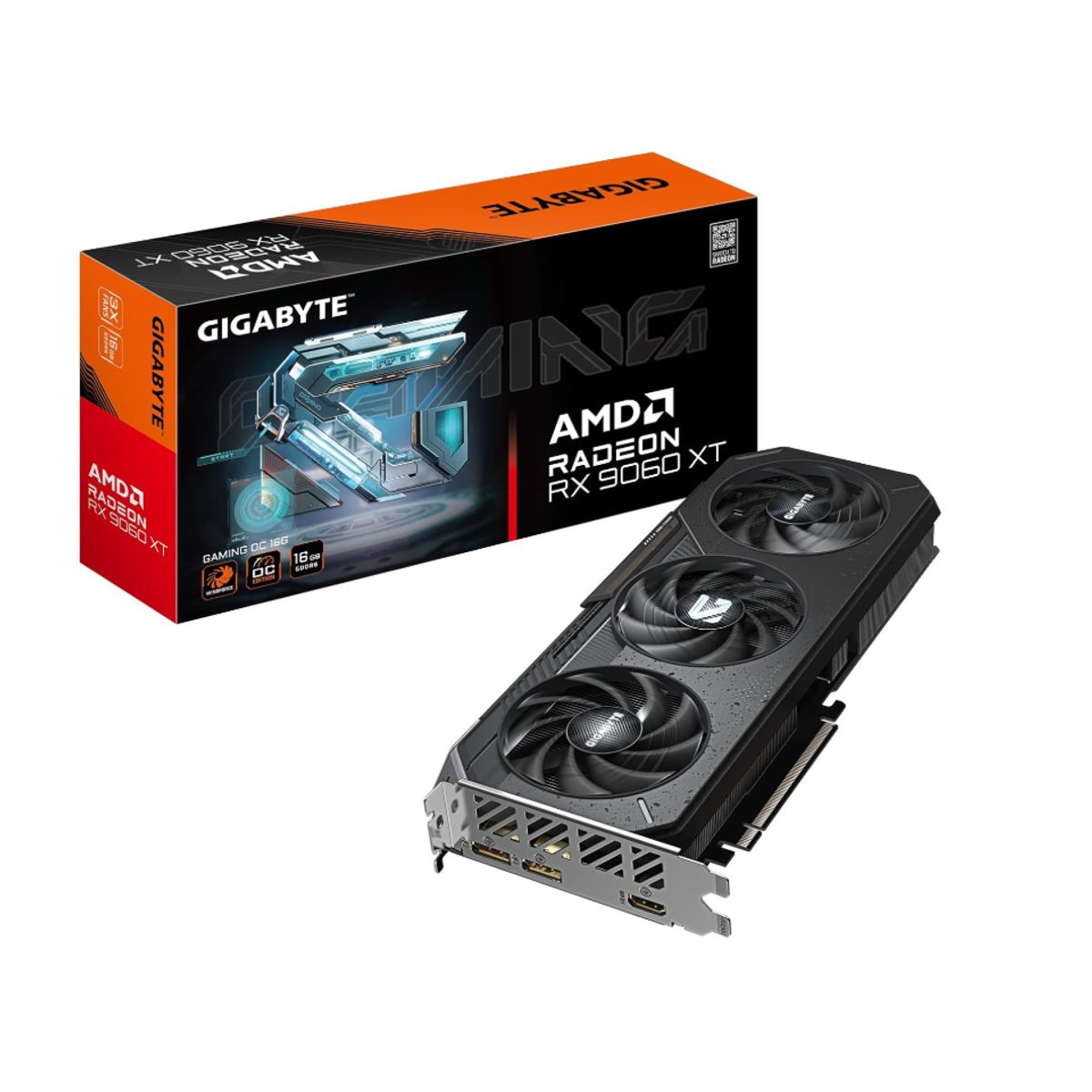GIGABYTE - Tarjeta de Video - Gigabyte Radeon RX 9060 XT GAMING OC 16G