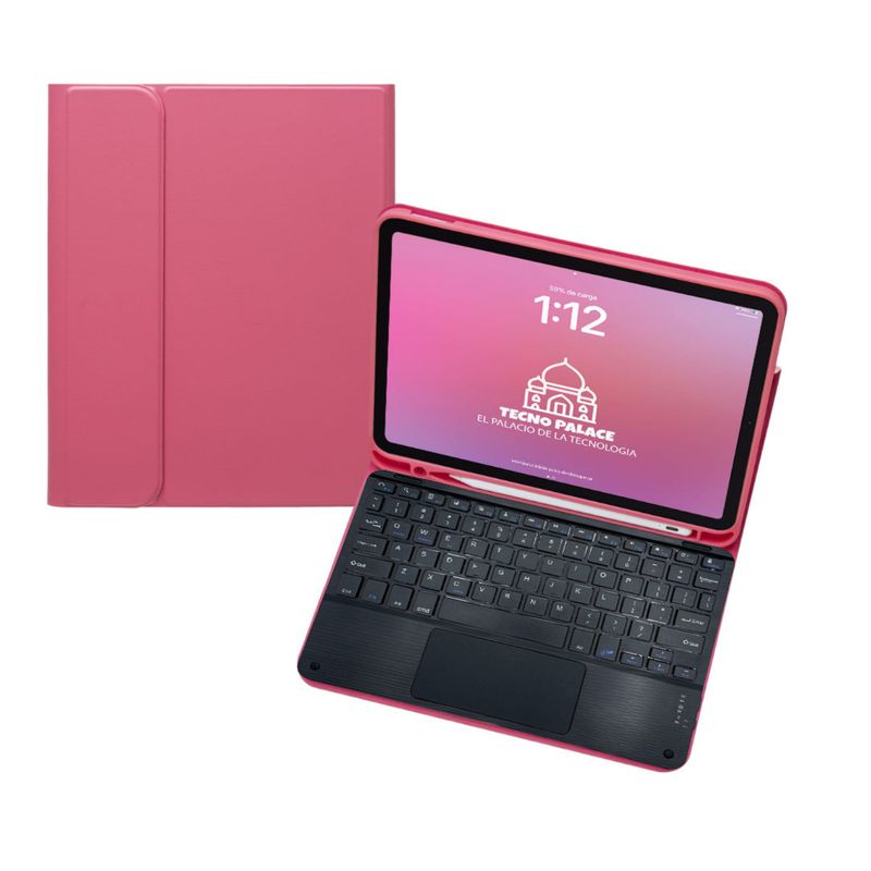GENERICO - Fundas Con Teclado TouchPad Para iPad Mini 6-7 A17Pro letra Ñ
