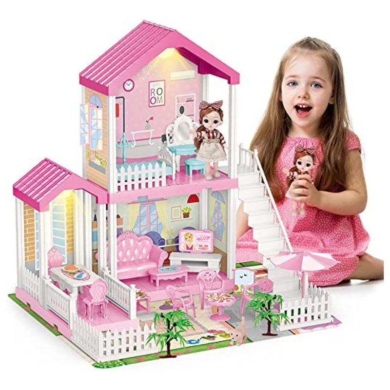 GENERICO - Casa De Muñeca Dream Villa 92 Pcs.