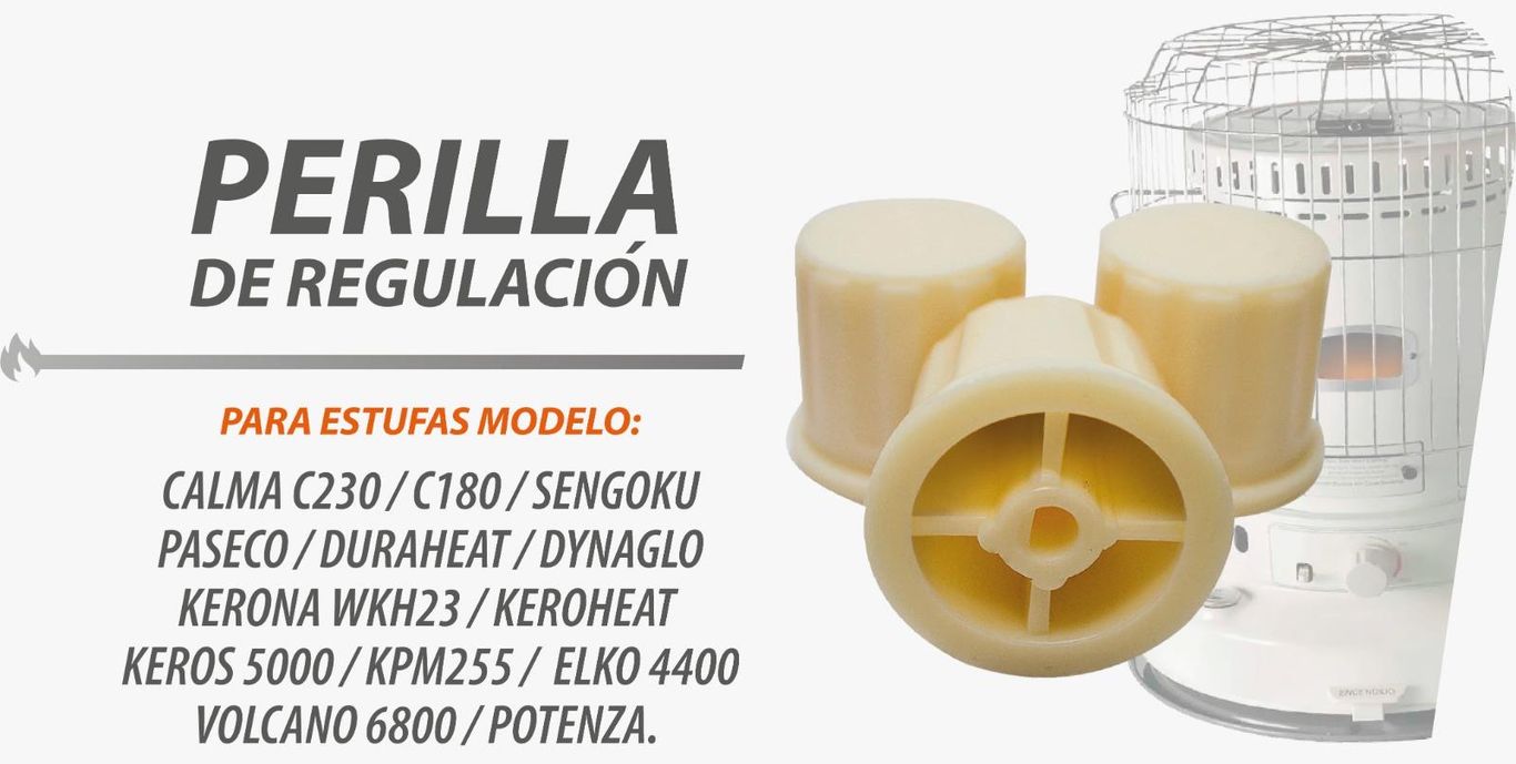 ZETACOM Perilla de Regulación Valory Fensa Mademsa