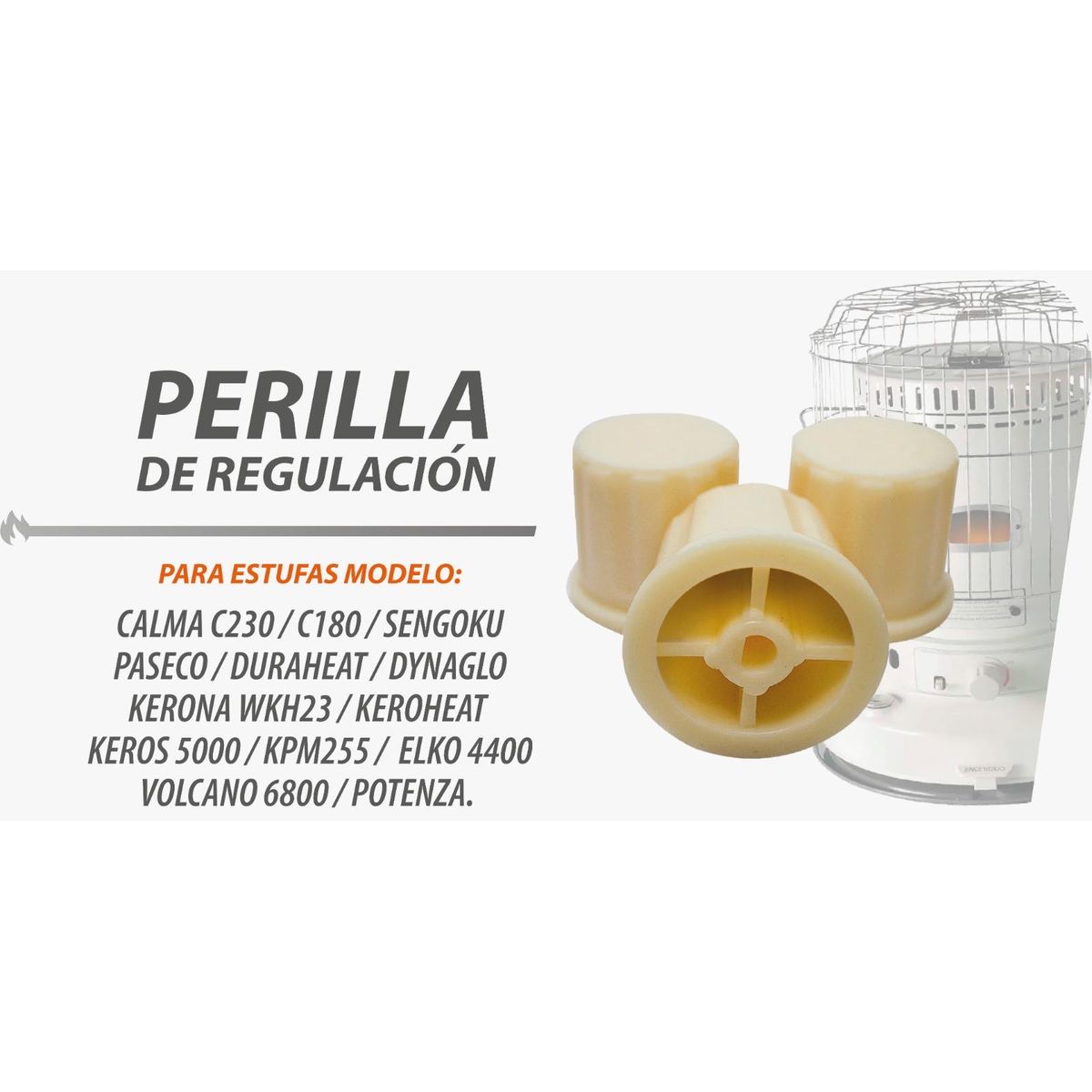 ZETACOM - Perilla de Regulación Valory Fensa Mademsa