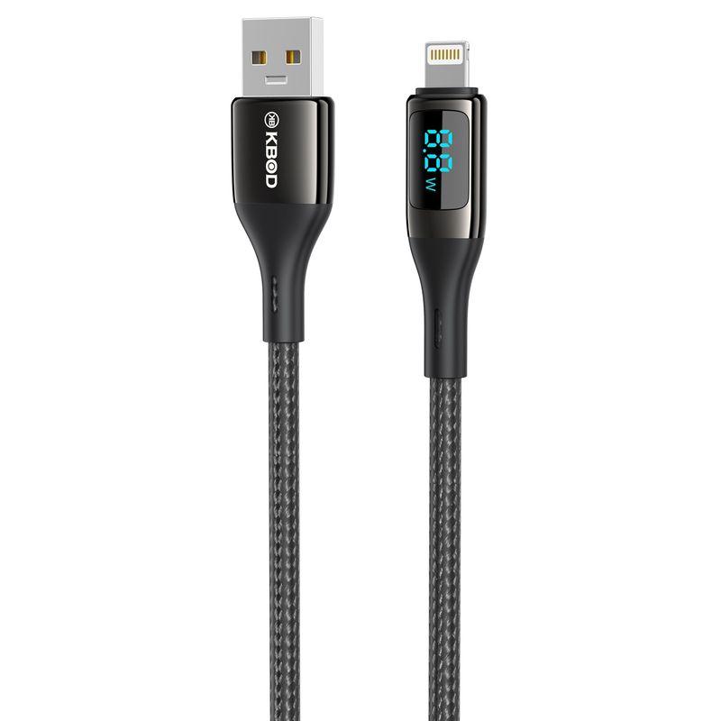 KBOD - Cable Para Carga y Datos Usb Para IP Kbod Cbo70 1-5 Metros 12W Negro