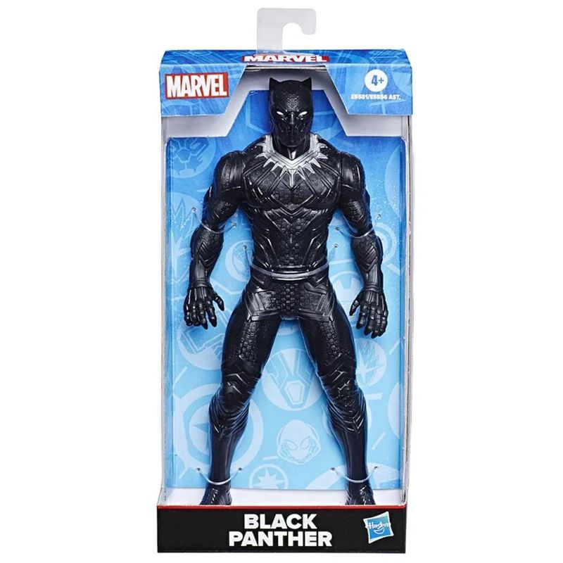 HASBRO - Black Panther Avengers Figura 24 cm - Blanco
