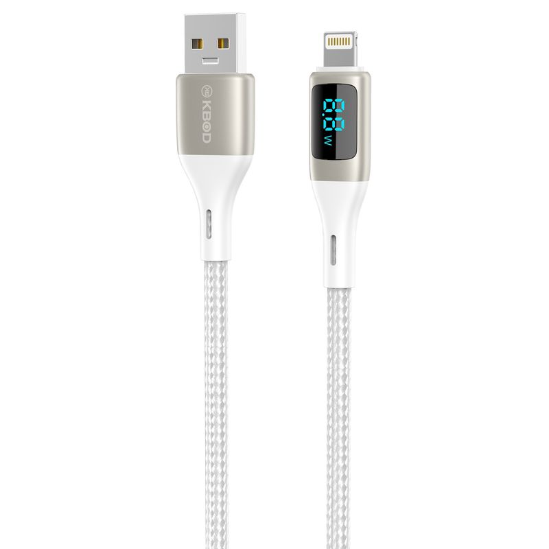 KBOD - Cable Para Carga y Datos Usb Para IP Kbod Cbo70 1-5 Metros 12W Blanco